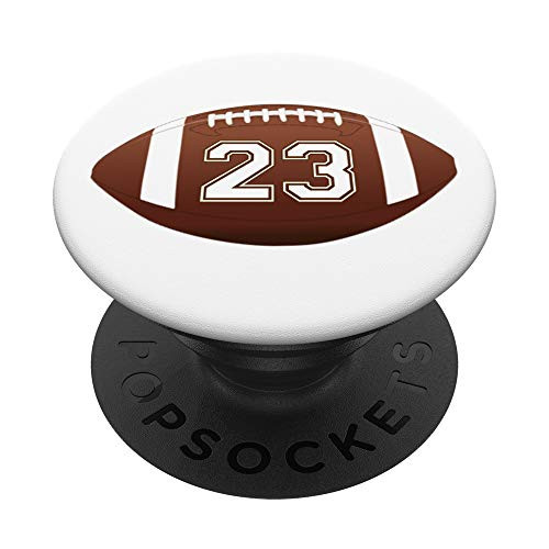 Football Player Jersey Number 23 PopSockets Grip and Stand for Phones and Tablets Football Player Jersey Number 23 PopSockets Grip and Stand for Phones and Tablets