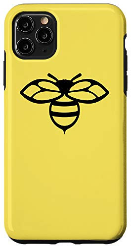 iPhone 11 Pro Max Honey Bee Big Pattern Cute Queen Bee Themed Bee Lover Gift Case