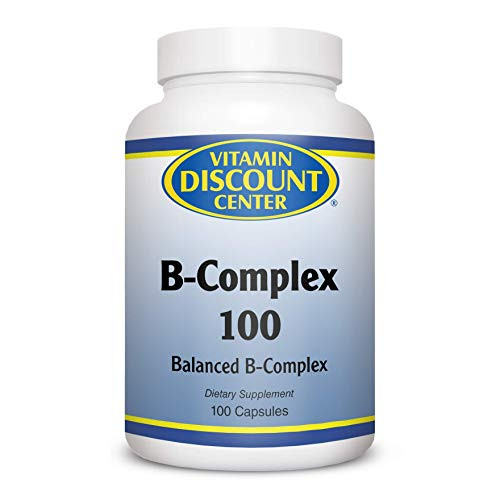 Vitamin Discount Center B-Complex 100mg 100 Capsules