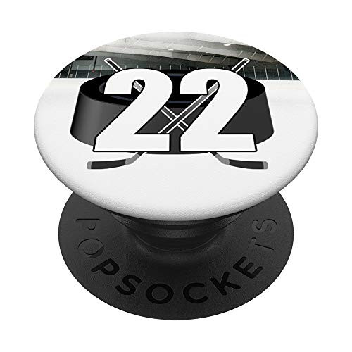 Hockey Number 22 PopSockets PopGrip Swappable Grip for Phones   Tablets Hockey Number 22 PopSockets PopGrip Swappable Grip for Phones   Tablets