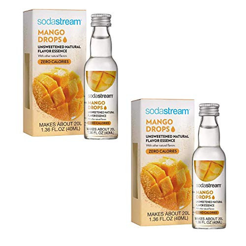 SodaStream Fruit Drops Flavored 1_36 fl oz Pack of 2 Mango