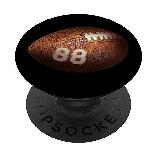 88 Football Number Player Design 88 PopSockets Grip and Stand for Phones and Tablets