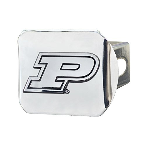 FANMATS NCAA Purdue Boilermakers Hitch Cover - Chromehitch Cover - Chrome Team Colors One Sized 21325 FANMATS NCAA Purdue Boilermakers Hitch Cover - Chromehitch Cover - Chrome Team Colors One Sized 21325