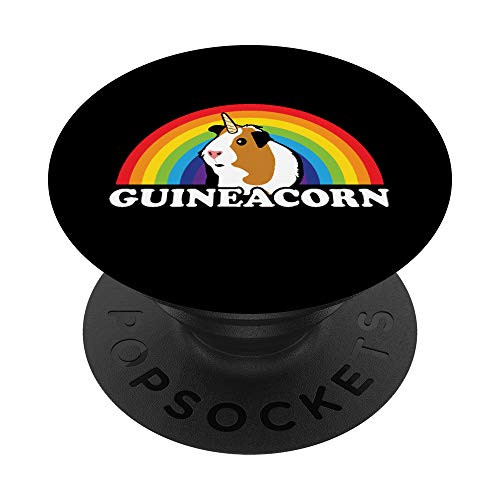 Guinea Pig Unicorn Rainbow Gifts Guinea Pig Lovers Gifts PopSockets PopGrip Swappable Grip for Phones   Tablets