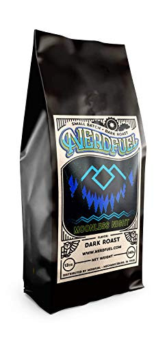 NerdFuel Moonless Night Dark Roast Coffee Ground Coffee