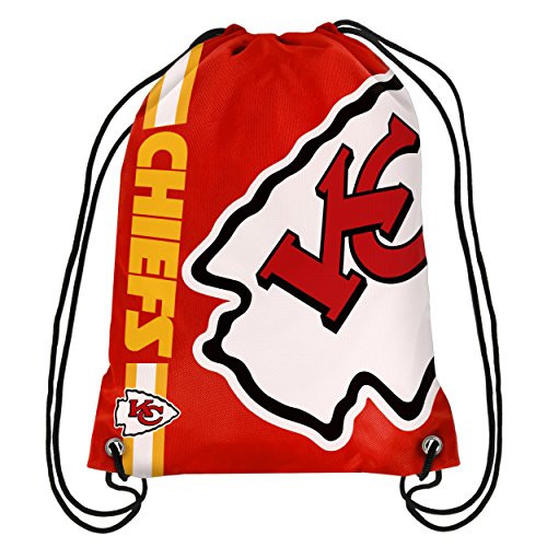 NFL Kansas City Chiefs Big Logo Drawstring Backpack
