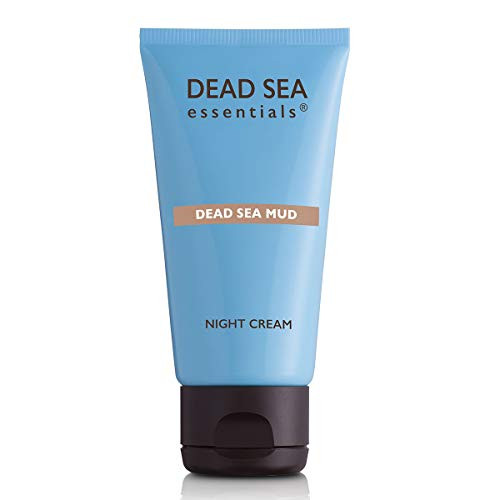 Dead Sea Essentials Mud Night Cream- Dead Sea Minerals Mud Powered Night Cream Reduce Skin Redness-Made in Israel-Clean Cruelty Free Skincare-Travel Ready 1_69 Fl oz-50 ml Dead Sea Essentials Mud Night Cream- Dead Sea Minerals Mud Powered Night Cream Reduce Skin Redness-Made in Israel-Clean Cruelty Free Skincare-Travel Ready 1_69 Fl oz-50 ml