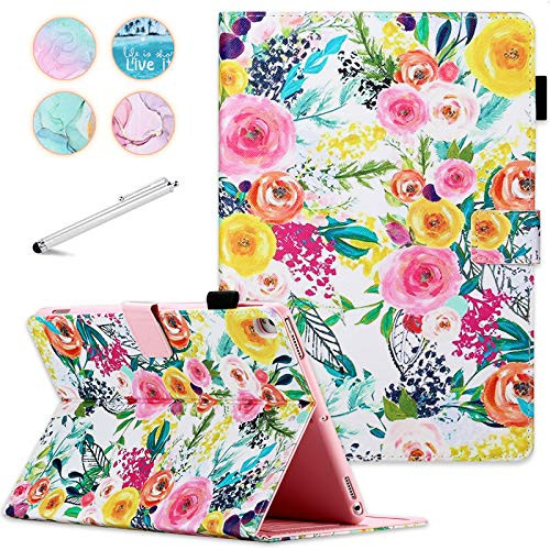 Fancity iPad 8th Generation Case 10_2 inch 2020 Release iPad 7th Generation 2019 Case Smart Wake Sleep Stand Cover with Pencil Holder for iPad 10_2 8th 7th GenAir 3 Rose