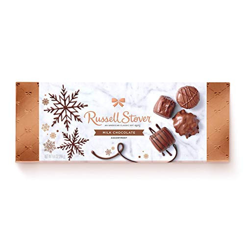 Russell Stover Milk Chocolate Assortment Holiday Bowline Box Russell Stover Milk Chocolate Assortment Holiday Bowline Box