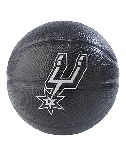 NBA San Antonio Spurs NBA Primary Team Outdoor Rubber Basketballteam Logo Black N