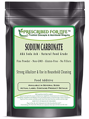 Sodium Carbonate - Natural Grade 100 Anhydrous Powder - Soda Ash 12 oz 340 g