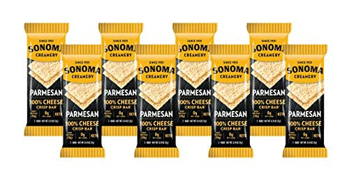 Sonoma Creamery Cheese Crisp Bars 100 Parmesan Cheese Crisp Bar 2 bars Pack of 8