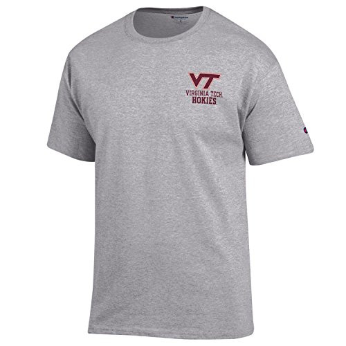 NCAA Virginia Tech Hokies Mens Champion Mens Flexbone Short sleeve T-Shirt Medium grey NCAA Virginia Tech Hokies Mens Champion Mens Flexbone Short sleeve T-Shirt Medium grey
