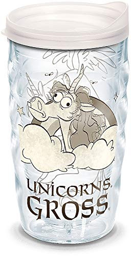 Tervis Disney - Onward Unicorns Insulated Tumbler with Wrap and Frosted Lid 10oz Wavy Clear