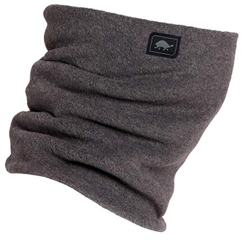 Turtle Fur Double-Layer Neck Warmer Chelonia 150 Fleece Charcoal