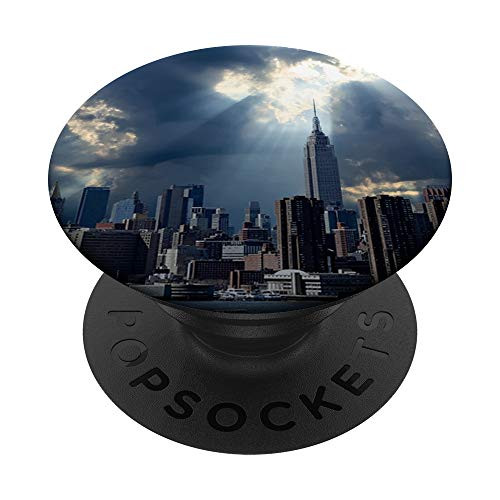 New York Cityscape Highlights Empire State Building PopSockets Grip and Stand for Phones and Tablets
