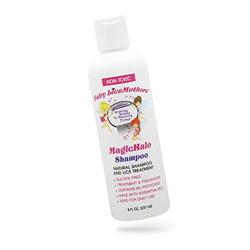 MagicHalo Shampoo Lice Repellent Shampoo with Essential Oil Formulated for Head Lice Removal No Sulfates or Pesticides 8 fl oz - Fairy LiceMothers