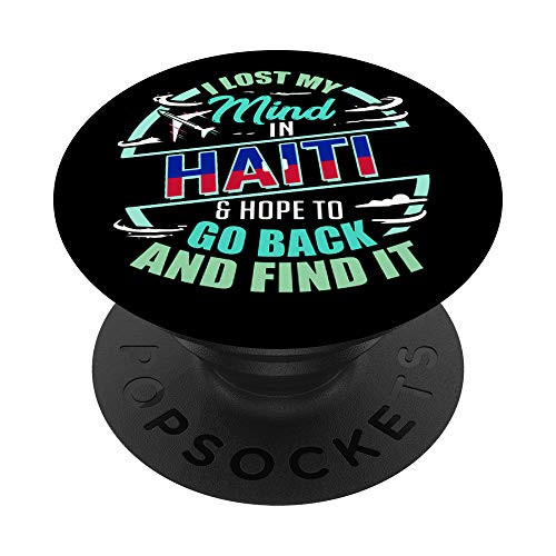 Haitian Flag I Lost My Mind in Haiti PopSockets Grip and Stand for Phones and Tablets Haitian Flag I Lost My Mind in Haiti PopSockets Grip and Stand for Phones and Tablets
