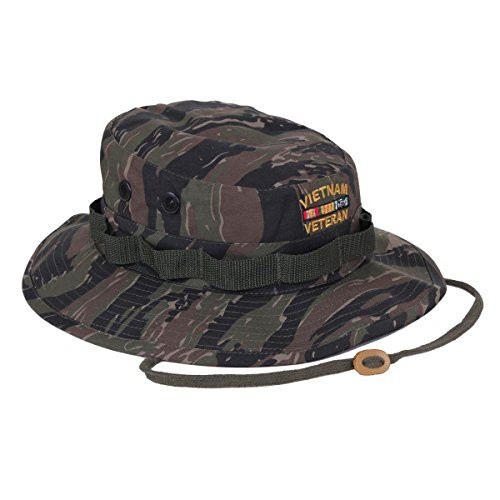 Rothco Vietnam Veteran Boonie Hat Tiger Stripe 7_5