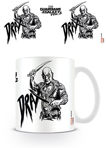 Guardians Of The Galaxy Vol_ 2 Pyramid International Drax Official Boxed Ceramic CoffeeTea Mug Multi-Colour 11 oz315 ml