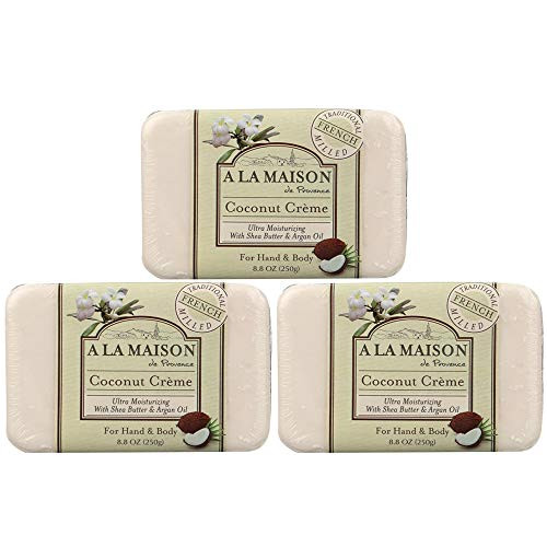 A La Maison Coconut Creme Bar 8_8 Oz 3 Pack A La Maison Coconut Creme Bar 8_8 Oz 3 Pack