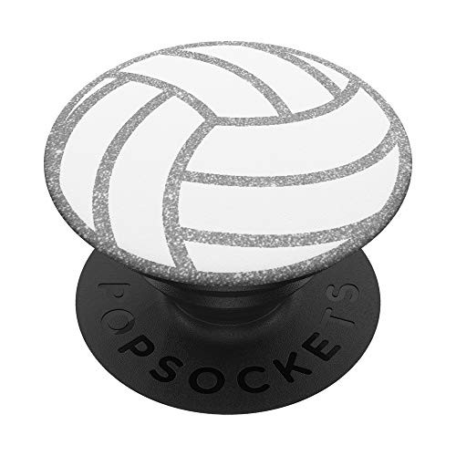 Volleyball Volleyball Ball Volleyball Coach Silver PopSockets PopGrip Swappable Grip for Phones Tablets Volleyball Volleyball Ball Volleyball Coach Silver PopSockets PopGrip Swappable Grip for Phones Tablets