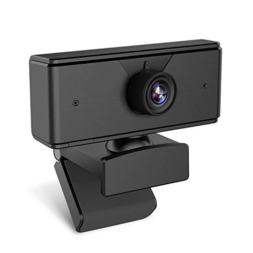 Ylife 1080P HD Webcam with Microphone Streaming Computer Web Camera with 120-Degree Wide View Angle USB PC Webcam for Video Calling Recording Conferencing