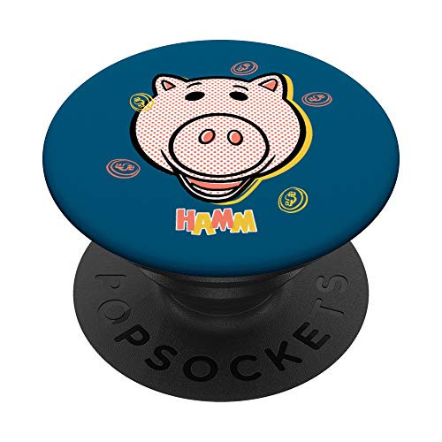 Disney Pixar Toy Story 4 Hamm Coins Halftone PopSockets PopGrip Swappable Grip for Phones   Tablets