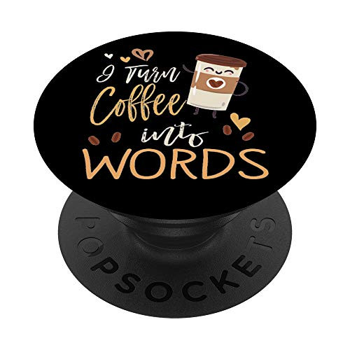 Writer Writing PopSockets PopGrip Swappable Grip for Phones   Tablets