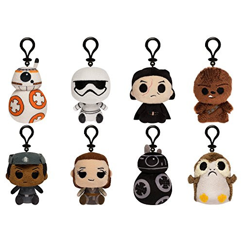 Funko Blind Bag Keychain Plush Star Wars The Last Jedi one Mystery FigureMulticolor