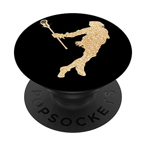 BOX LACROSSE Sport Lover Gifts PopSockets PopGrip Swappable Grip for Phones   Tablets