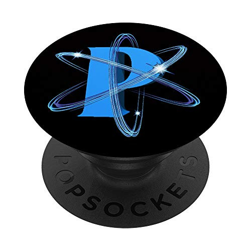 Initial Letter P Science Atom PopSockets Grip and Stand for Phones and Tablets