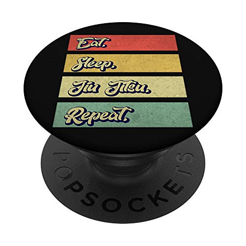 Eat Sleep Jiu Jitsu Repeat Funny Jiu Jitsu Retro Vintage PopSockets Grip and Stand for Phones and Tablets Eat Sleep Jiu Jitsu Repeat Funny Jiu Jitsu Retro Vintage PopSockets Grip and Stand for Phones and Tablets