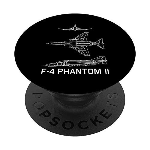 F-4 Phantom II American Plane Blueprint Gift PopSockets Grip and Stand for Phones and Tablets F-4 Phantom II American Plane Blueprint Gift PopSockets Grip and Stand for Phones and Tablets