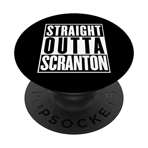 The Straight Outta Scranton Office Popsocket PopSockets Grip and Stand for Phones and Tablets