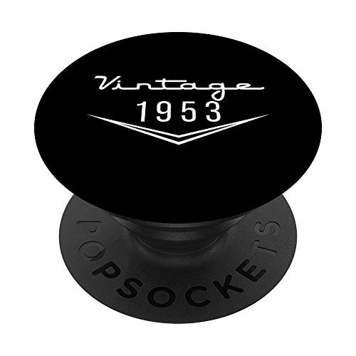 Vintage Classic 1953 68th Birthday Gift for 68 Year Old 68th PopSockets PopGrip Swappable Grip for Phones   Tablets
