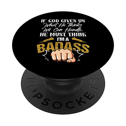 Get Well Soon Funny Health Recovery Message Gift PopSockets Grip and Stand for Phones and Tablets