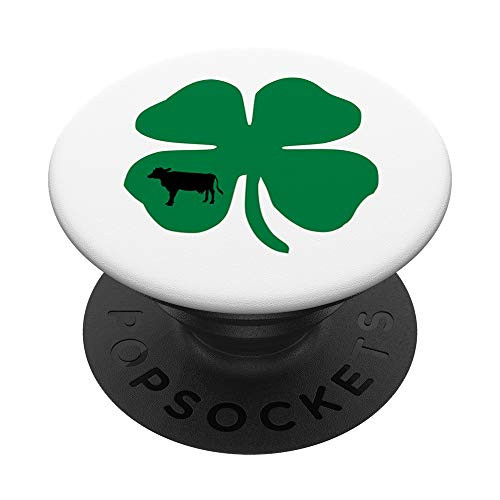 Cow Dairy Cattle Bull Bovine 4-H Fair PopSockets PopGrip Swappable Grip for Phones   Tablets