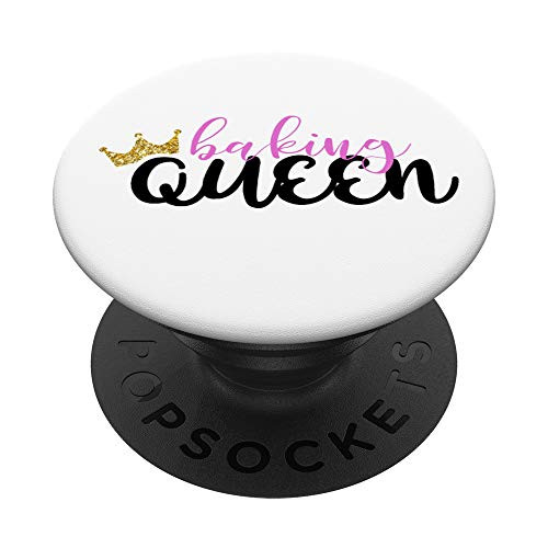 Baking Queen Cupcake Baker PopSockets Grip and Stand for Phones and Tablets