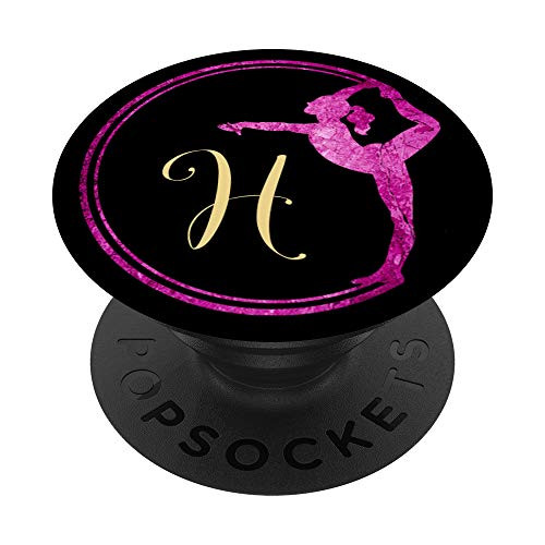 Letter H Initial - Gymnastics Monogram H PopSockets Grip and Stand for Phones and Tablets Letter H Initial - Gymnastics Monogram H PopSockets Grip and Stand for Phones and Tablets