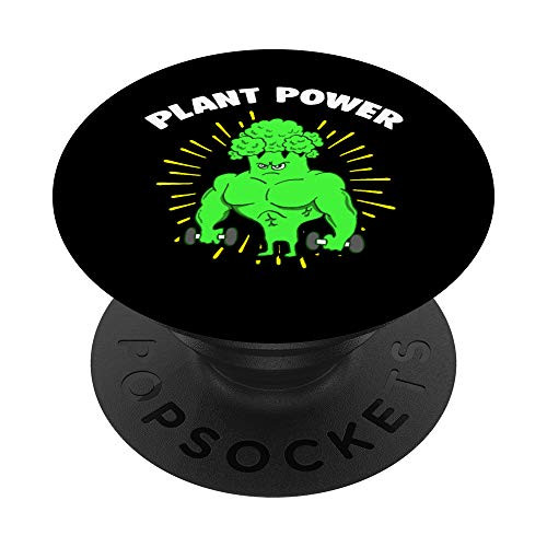 Vegan Weightlifter Broccoli Workout Fitness Vegetarian PopSockets Grip and Stand for Phones and Tablets Vegan Weightlifter Broccoli Workout Fitness Vegetarian PopSockets Grip and Stand for Phones and Tablets