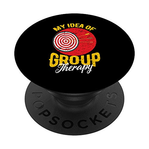 Funny Bow Hunting Gear Group Therapy Archery Target Gift PopSockets Grip and Stand for Phones and Tablets