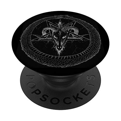 Baphomet Satanic Pentagram Goat Head Ouroboros Occult Satan PopSockets Grip and Stand for Phones and Tablets Baphomet Satanic Pentagram Goat Head Ouroboros Occult Satan PopSockets Grip and Stand for Phones and Tablets