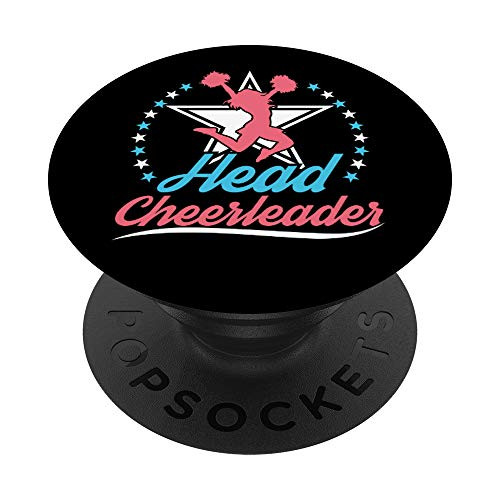 Cheer Captain - Cheerleading - Head Cheerleader PopSockets Grip and Stand for Phones and Tablets
