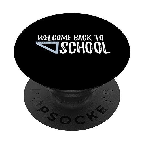Welcome back to school math back to school Gift Idea PopSockets Grip and Stand for Phones and Tablets