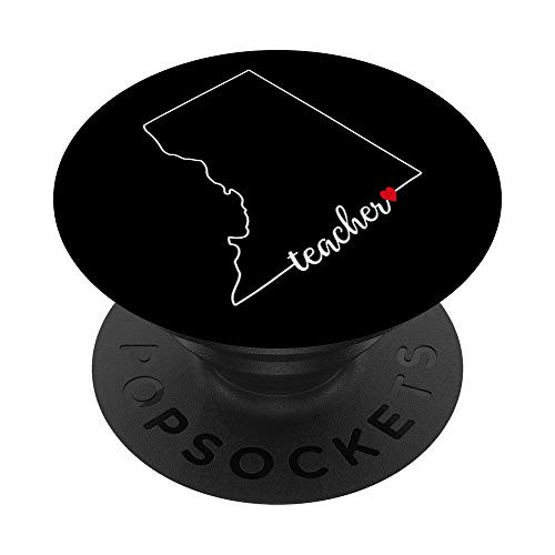 Washington D_C_ Teacher Appreciation Gifts PopSockets Grip and Stand for Phones and Tablets