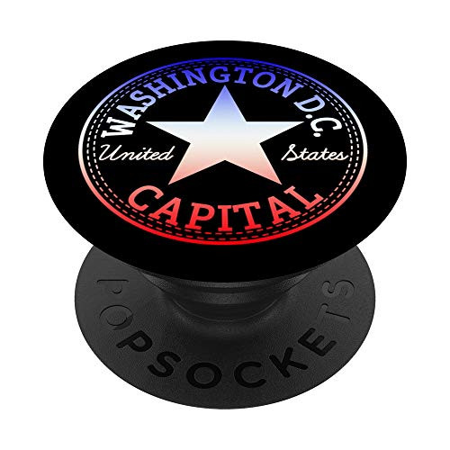 WASHINGTON DC CAPITAL United States USA Skater Streetwear PopSockets Grip and Stand for Phones and Tablets WASHINGTON DC CAPITAL United States USA Skater Streetwear PopSockets Grip and Stand for Phones and Tablets