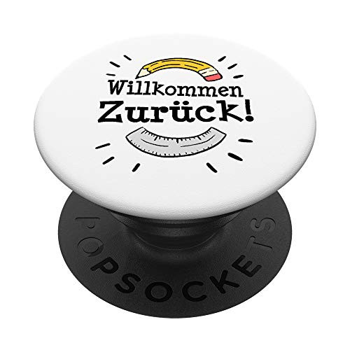 Welcome Back to School German Language Teacher Funny Gift PopSockets Grip and Stand for Phones and Tablets Welcome Back to School German Language Teacher Funny Gift PopSockets Grip and Stand for Phones and Tablets