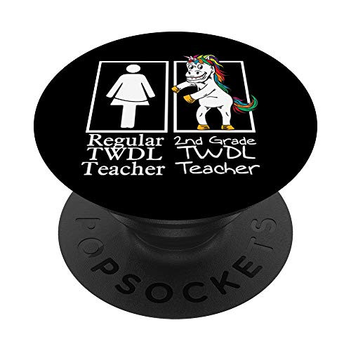 2nd Grade TWDL Teacher Regular Unicorn Second Team Gifts PopSockets Grip and Stand for Phones and Tablets 2nd Grade TWDL Teacher Regular Unicorn Second Team Gifts PopSockets Grip and Stand for Phones and Tablets