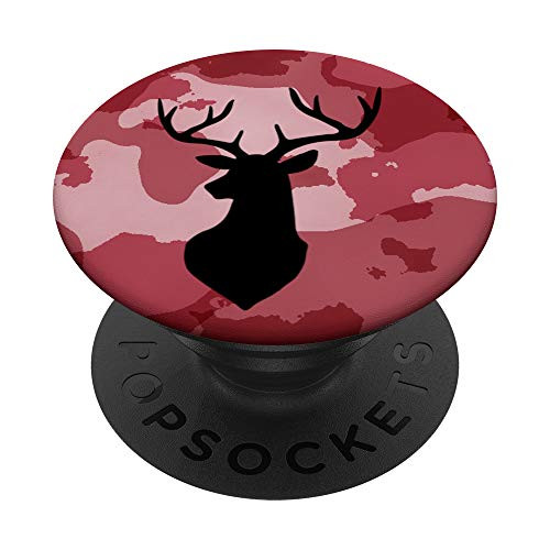 Deer Head Pink Camouflage Hunting Gift Stocking Stuffer PopSockets Grip and Stand for Phones and Tablets Deer Head Pink Camouflage Hunting Gift Stocking Stuffer PopSockets Grip and Stand for Phones and Tablets